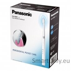 Panasonic Toothbrush EW-DM81 Rechargeable, For adults, Number of brush heads included 2, Number of teeth brushing modes 2, White