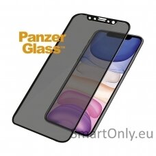 PanzerGlass P2665 Apple, iPhone Xr/11, Tempered glass, Black, Case friendly with Privacy filter