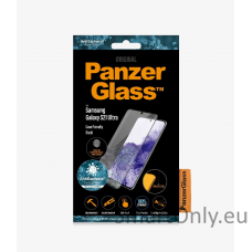 PanzerGlass Samsung, Galaxy S21 Ultra Series, Antibacterial glass, Black, Antifingerprint screen protector, Case Friendly, Compatible with the in-screen fingerprint reader