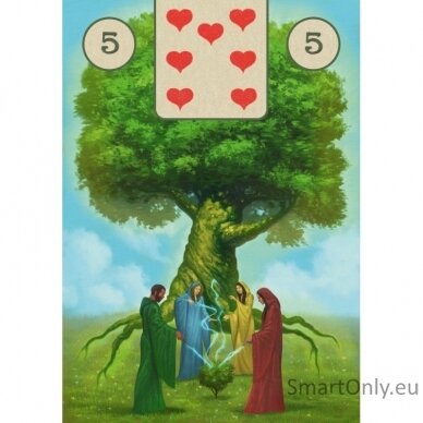 Pagan Lenormand Oracle Kortos Lo Scarabeo 1