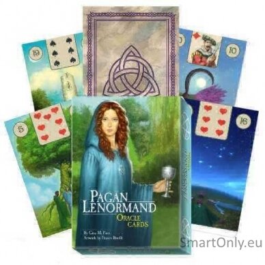 Pagan Lenormand Oracle Kortos Lo Scarabeo