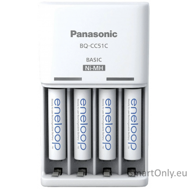 Panasonic Battery Charger ENELOOP K-KJ51MCD04E AA/AAA, 10 hours