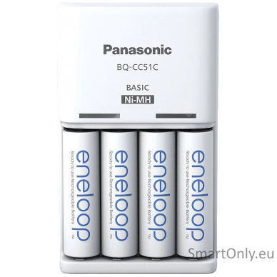 Panasonic Battery Charger ENELOOP K-KJ51MCD40E AA/AAA, 10 hours