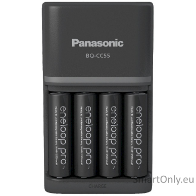 Panasonic Battery Charger ENELOOP Pro K-KJ55HCD40E AA/AAA, 2 hours