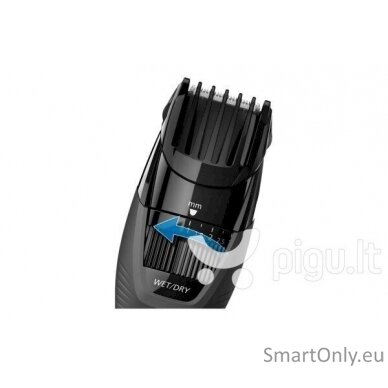 Panasonic Beard Trimmer ER-GB43-K503 Operating time (max) 50 min, Number of length steps 19, Step precise 0.5 mm, Black, Cordless 1