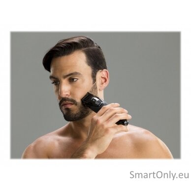 Panasonic Beard Trimmer ER-GB43-K503 Operating time (max) 50 min, Number of length steps 19, Step precise 0.5 mm, Black, Cordless 12