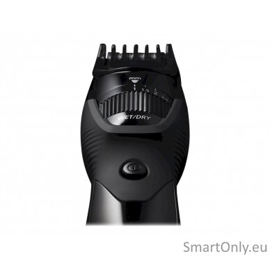 Panasonic Beard Trimmer ER-GB43-K503 Operating time (max) 50 min, Number of length steps 19, Step precise 0.5 mm, Black, Cordless 7