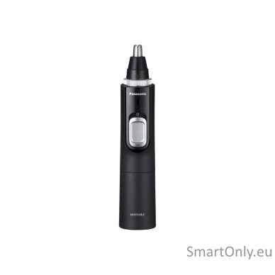 Panasonic ERGN300K503 Wet/Dry Nose & Ear Hair Trimmer with Vortex Cleaning System, Grey 10