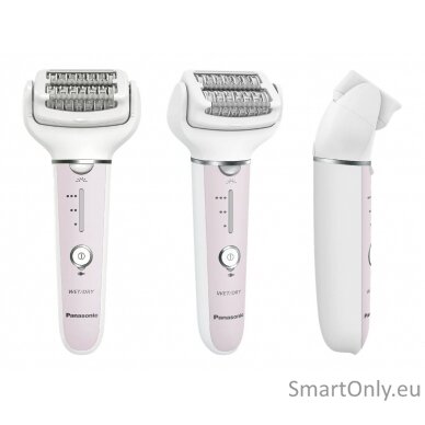 Panasonic ES-EY80-P503 Epilator, Cordless, White/Pink Panasonic 11