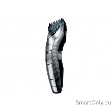 Panasonic Hair clipper ER-GC71-S503 Operating time (max) 40 min, Number of length steps 38, Step precise 0.5 mm, Built-in rechargeable battery, Silver, Cordless or corded 4