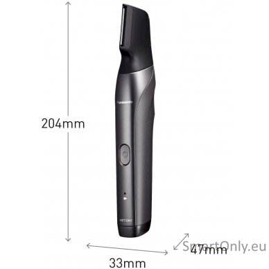 Panasonic Hair trimmer ER-GY60-H503 Number of length steps 20 Step precise 0.5 mm Black/Silver Wet & Dry Cordless 1