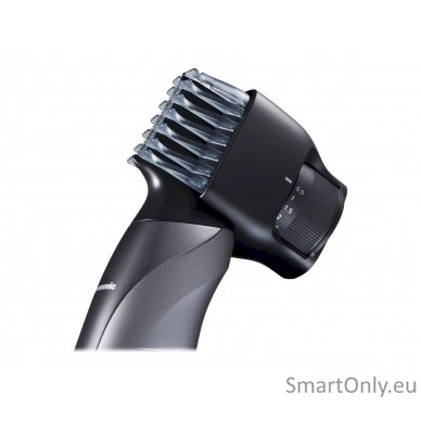 Panasonic Hair trimmer ER-GY60-H503 Number of length steps 20 Step precise 0.5 mm Black/Silver Wet & Dry Cordless 8