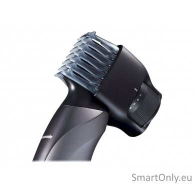 Panasonic Hair trimmer ER-GY60-H503 Number of length steps 20 Step precise 0.5 mm Black/Silver Wet & Dry Cordless 9