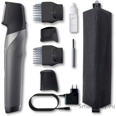 Panasonic Hair trimmer ER-GY60-H503 Number of length steps 20 Step precise 0.5 mm Black/Silver Wet & Dry Cordless 3