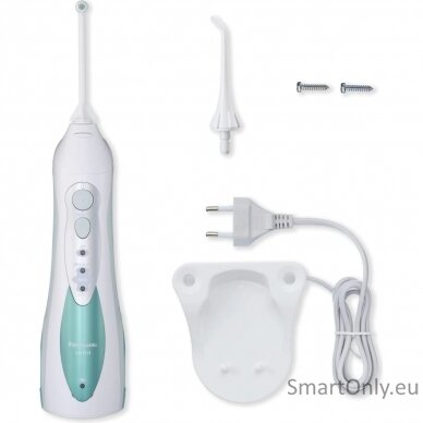 Panasonic Oral irrigator  EW1313G303  Cordless, 130 ml, Number of heads 2, White/Green 3