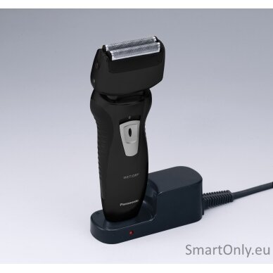 Panasonic Shaver ES-RW31-K503 Cordless, Charging time 8 h, Operating time 21 min, Wet use, Silver, NiMH, Number of shaver heads/blades 2 7