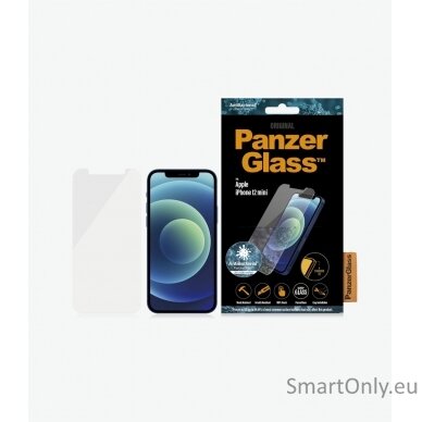 PanzerGlass Apple, For iPhone 12 Mini, Glass, Transparent, Clear Screen Protector 1