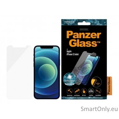 PanzerGlass Apple, For iPhone 12 Mini, Glass, Transparent, Clear Screen Protector 5