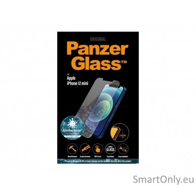 PanzerGlass Apple, For iPhone 12 Mini, Glass, Transparent, Clear Screen Protector 6