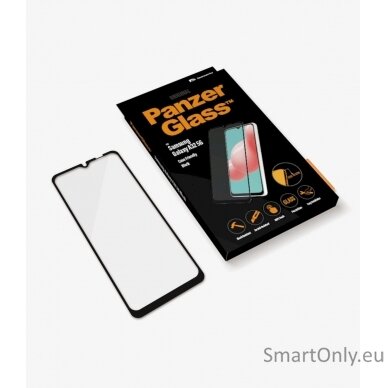 PanzerGlass Case Friendly Screen Protector 7252 Samsung, Galaxy A32 5G, Black/Transparent 1