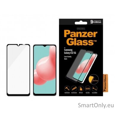 PanzerGlass Case Friendly Screen Protector 7252 Samsung, Galaxy A32 5G, Black/Transparent 7