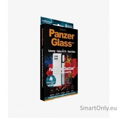 PanzerGlass Clear Case  Samsung, Galaxy A42 5G, Hardened glass, Black AB 3
