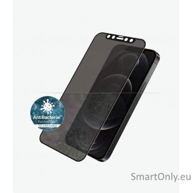 PanzerGlass For iPhone 12/12 Pro, Glass, Black, Privacy glass, 6.1 " 2