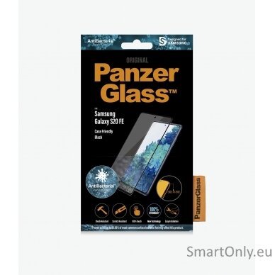 PanzerGlass Samsng, Galaxy S21 FE CF, Hybrid glass, Black, Screen Protector 1