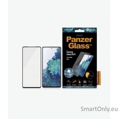 PanzerGlass Samsng, Galaxy S21 FE CF, Hybrid glass, Black, Screen Protector 2