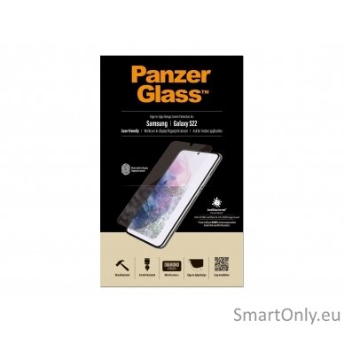 PanzerGlass Samsung, Galaxy S22, Tempered glass, Transparent,  Screen Protector 12
