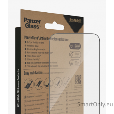 PanzerGlass Screen protector, Apple, iPhone 14 Pro, Glass, Clear, Anti-Reflective 2