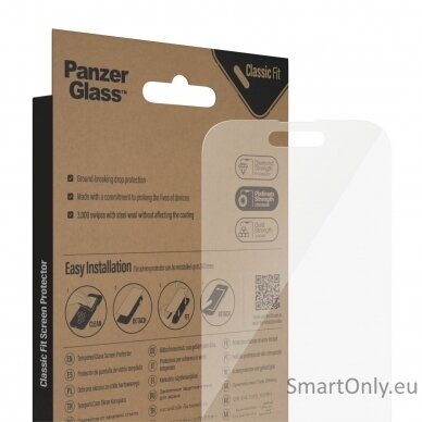 PanzerGlass Screen protector, Apple, iPhone 14 Pro, Glass, Transparent 2