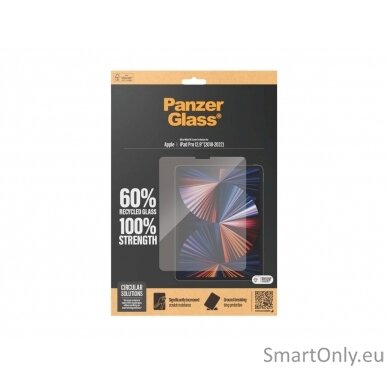 PanzerGlass Ultra-Wide Fit | 2845 | 12.9 " | Screen protector | Transparent 2