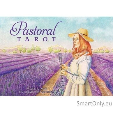 Pastoral Tarot Kortų ir knygos rinkinys US Games Systems 2