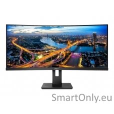 Philips B Line 346B1C/00 34 ", VA, WQHD, 3440 x 1440, 21:9, 5 ms, 300 cd/m², Black