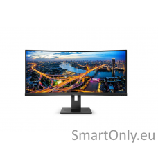 Philips Curved UltraWide 345B1C 34  ", VA, WQHD, 3440 x 1440, 21:9, 5 ms, 300   cd/m², Black