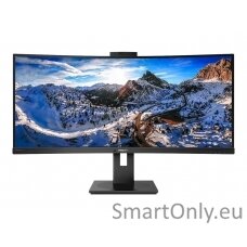 Philips Curved UltraWide 346P1CRH 34  ", VA, WQHD, 3440 x 1440, 21:9, 4 ms, 500 cd/m², Black