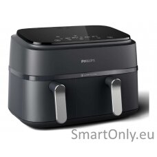 Philips Dual Basket Airfryer | NA351/00 3000 Series | Power 2750 W | Capacity 9 L | Rapid Air technology | Black