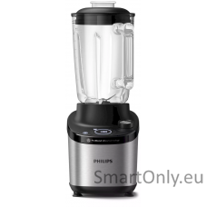 Philips High Speed Blender  HR3760/10 7000 Series Tabletop 1500 W Jar material Glass Jar capacity 2 L Ice crushing Metal/Black