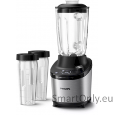 Philips High Speed Blender  HR3760/10 7000 Series Tabletop 1500 W Jar material Glass Jar capacity 2 L Ice crushing Metal/Black