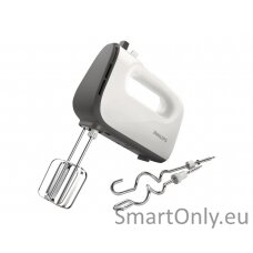 Philips Mixer HR3740/00 Hand Mixer 450 W Number of speeds 5 Turbo mode White/Grey