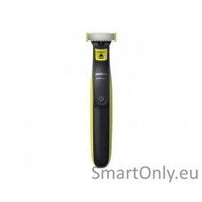 Philips Shaver | QP2724/10 OneBlade | Operating time (max) 45 min | Wet & Dry | NiMH | Black/Lime