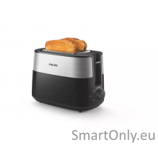 Philips Toaster HD2516/90 Daily Collection Power 830 W Number of slots 2 Housing material Plastic Black