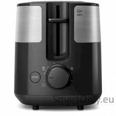 Philips Toaster HD2517/90 Daily Collection Power 830 W Number of slots 2 Housing material Plastic Black/Stainless Steel