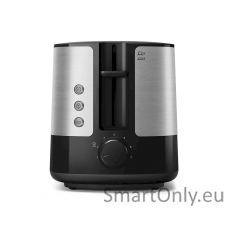 Philips Toaster HD2637/90 Viva Collection Number of slots 2 Housing material  Metal/Plastic Black