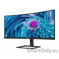 Philips UltraWide LCD Monitor  346E2CUAE 34  ", VA, WQHD, 3440 x 1440, 21:9, 4 ms, 300 cd/m², Black