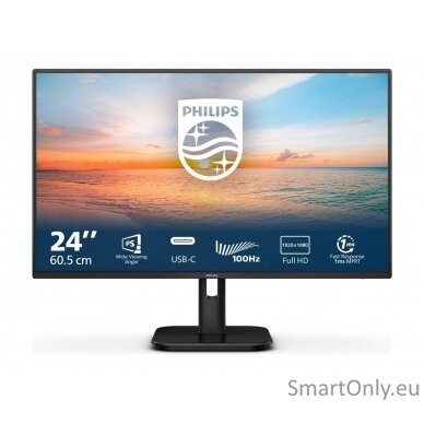 Philips 24E1N1300A/00 23.8'' 16:9/1920x1080/250cd/m2/4ms/HDMI USB Audio Out 10