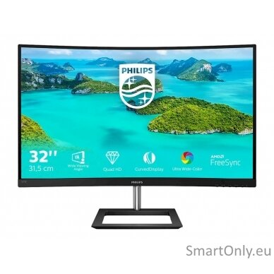 Philips 325E1C/00 31.5 ", VA, QHD, 16:9, 4 ms, 250 cd/m², Black 15