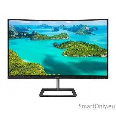 Philips 325E1C/00 31.5 ", VA, QHD, 16:9, 4 ms, 250 cd/m², Black