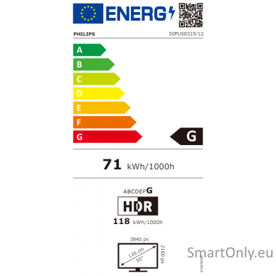 Philips 50PUS8319/12 50" (126 cm) 4K Ultra HD LED TV 4